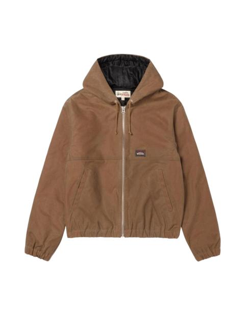 Stüssy Stussy Waxed Cotton Work Jacket 'Khaki'