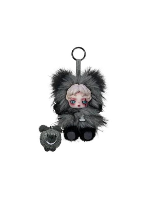 POP MART Pop Mart SKULLPANDA You Found Me! Series Buddy Doggie Secret Edition Plush Doll Pendant