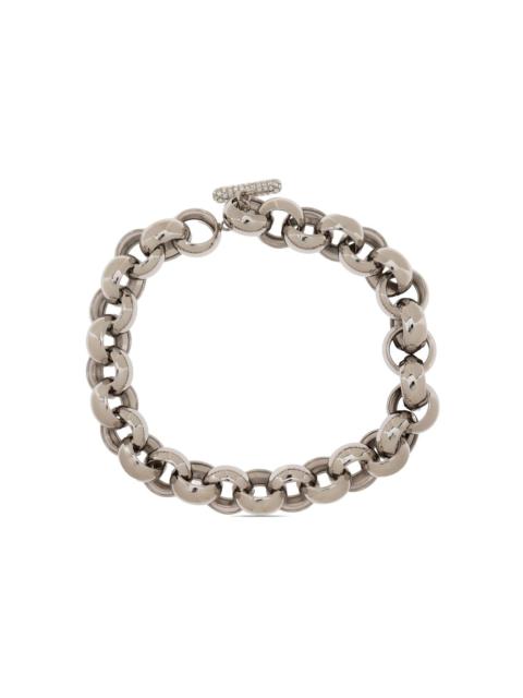 Marni crystal-embellished choker chain necklace