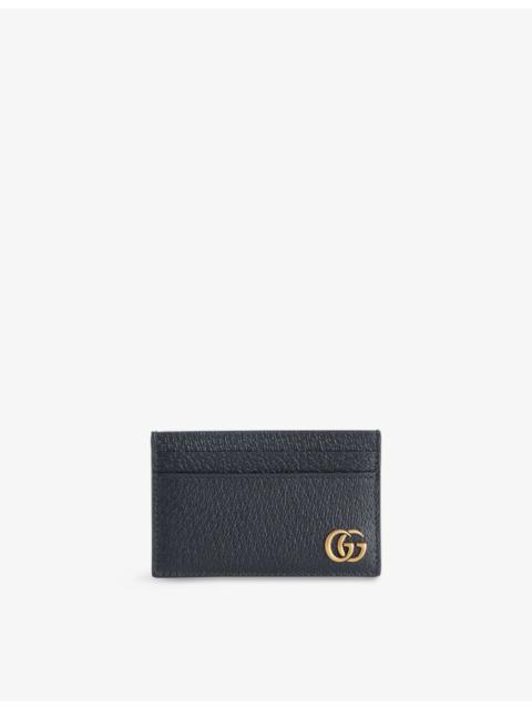 GUCCI GG Marmont Leather Card Case