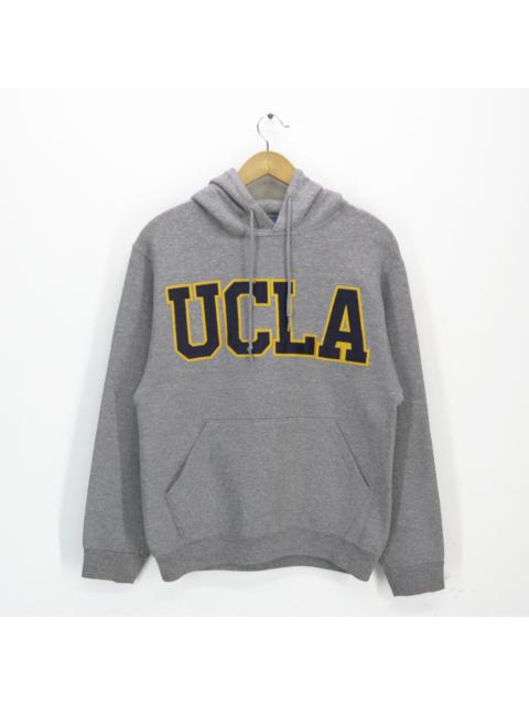 Other Designers Vintage 90s University Of California Los Angeles Hoodie Pullover Jumper Embroidered Big Logo Made In USA
