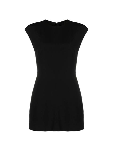 Valentino round neck sleeveless playsuit