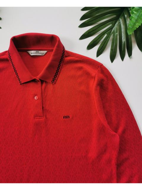 BALENCIAGA Balenciaga Longsleeve Polo Shirts