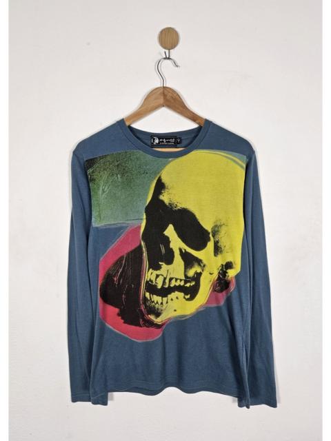 Hysteric Glamour Hysteric Glamour Andy Warhol pop art skull shirt