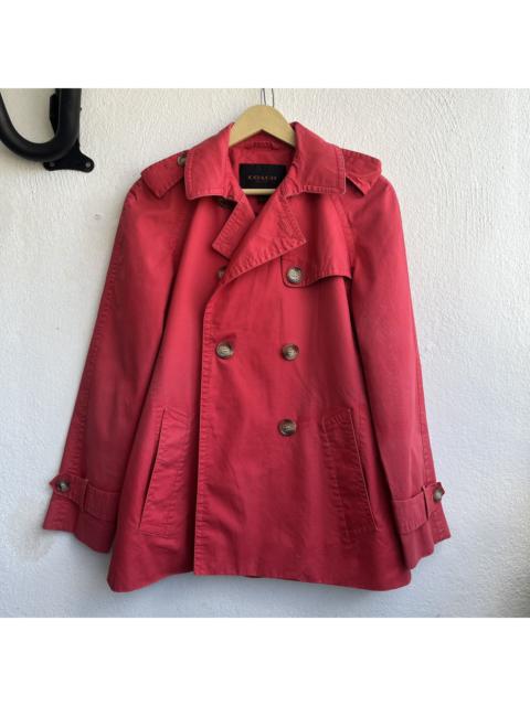 COACH NEW YORK DOUBLE BREASTED EIGHT BUTTONS JACKET
