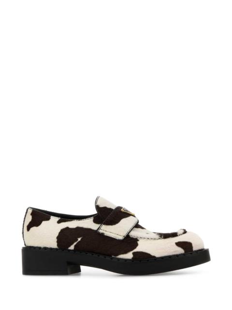 Prada Prada Women Printed Calf Hair Loafers