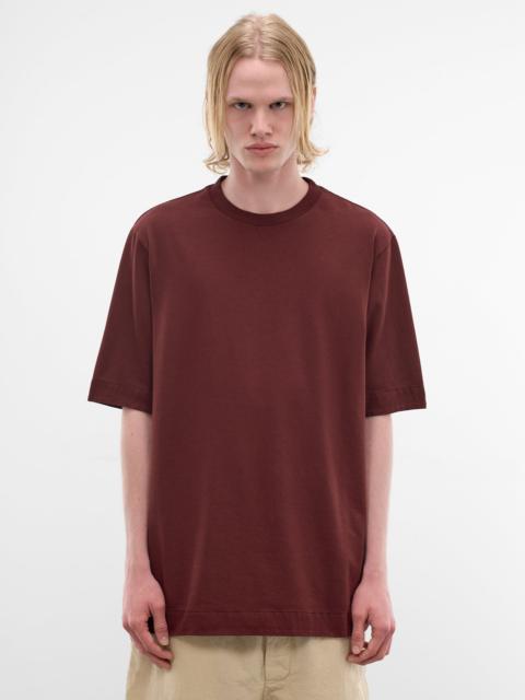CASEY/CASEY Burgundy Felix Cotton Tee