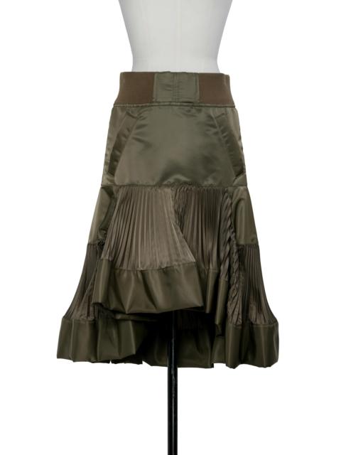 sacai Nylon Twill Skirt