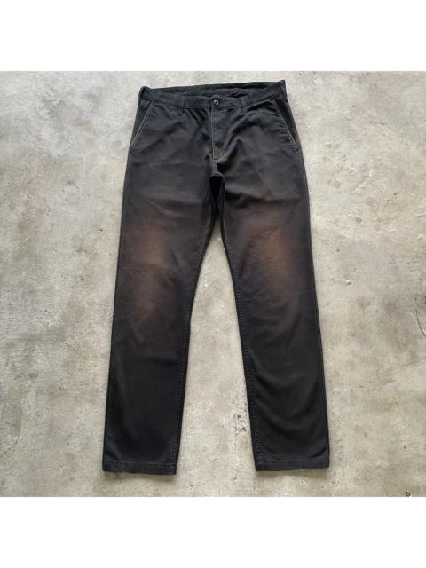Other Designers Japanese Brand - W34x32.5🔥 Vintage Japanese Faded Black Trousers Casual Pants