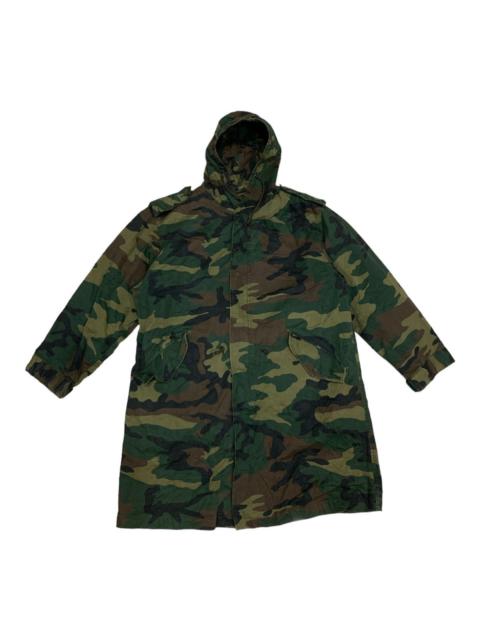 Vintage - PARACHUTING INSULATION CAMOUFLAGE PARKA