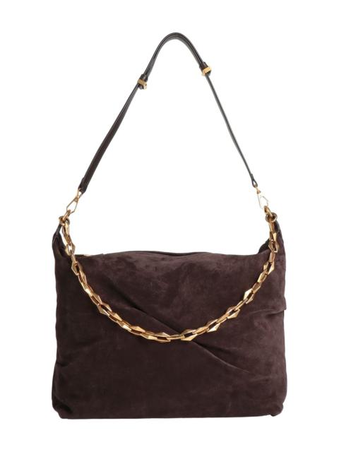 JIMMY CHOO Dark brown Women's Handbag