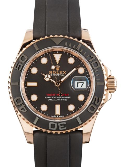ROLEX Rolex Yacht-Master 40 Everose Gold 126655 Black Dial
