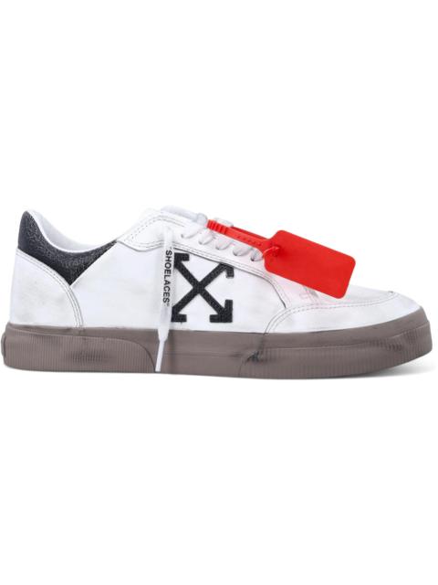 Off-White OFF-WHITE New Low Vulcanized Vintage White Black