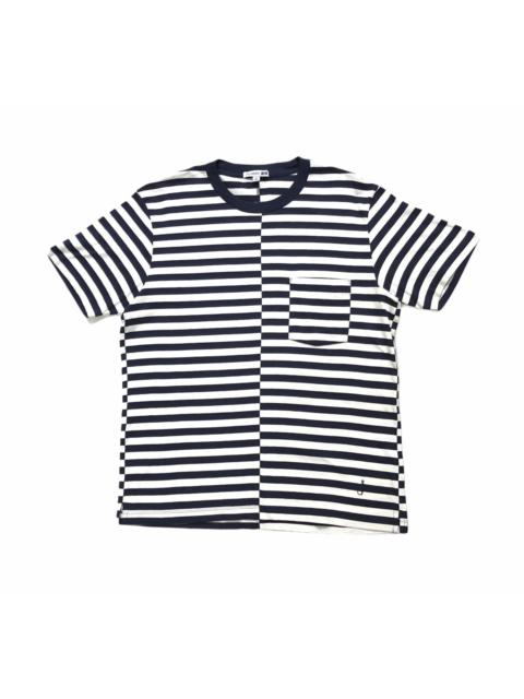 Other Designers J.W.Anderson - J.W Anderson x Uniqlo Split Stripes Pocket Tee