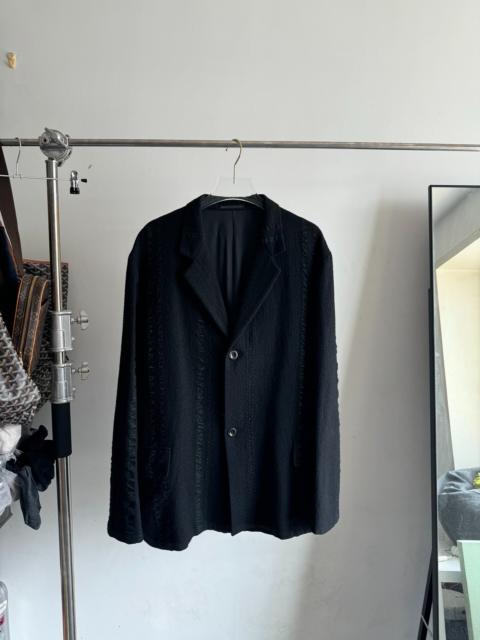 Yohji Yamamoto Yohji Yamamoto Color-Striped Wool Suit