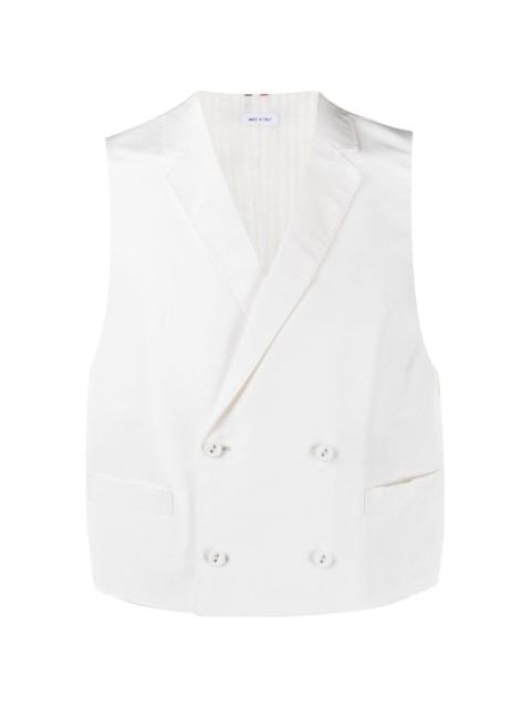 Thom Browne double-breasted silk waistcoat