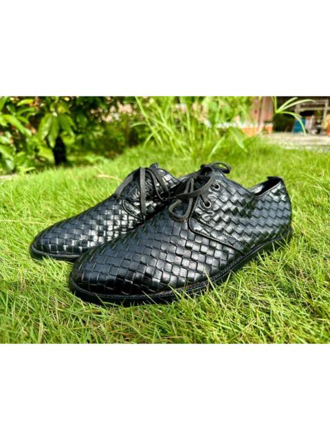 Bottega Veneta Authentic Bottega Veneta Intrecciato Nero Derby Oxford