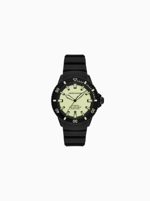 EMPORIO ARMANI RUBBER STRAP WATCHES