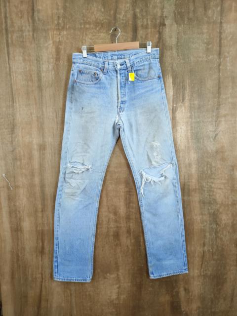 Other Designers Vintage - Levis distressed vintage faded denim pants #46-693