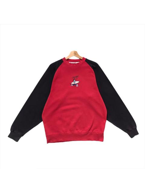 Other Designers Vintage PJS Surf Embroidery Crewneck Sweatshirt Size L