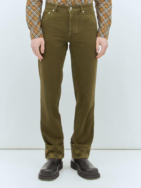 Burberry Twill Pants
