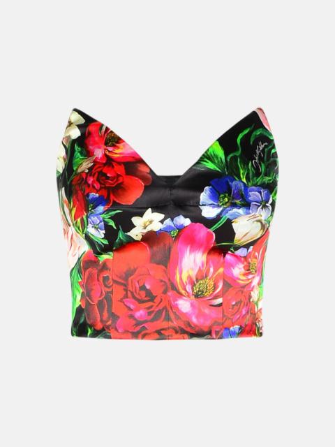 Dolce & Gabbana MULTICOLOR VISCOSE TOP