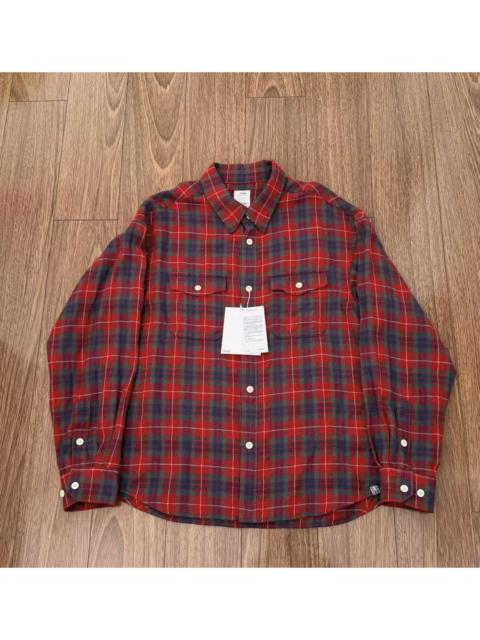 visvim VISVIM 24SS PIONNER SHIRT L/S Wool Blend Plaid Shirt