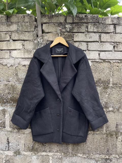 LACOSTE WOOL HEAVY COAT