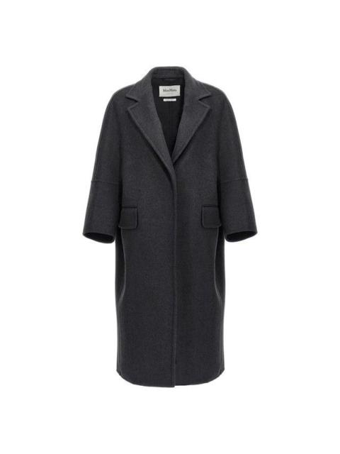 Max Mara MAX MARA Asburgo Gray Wool Coat New & Authentic (Women's siz