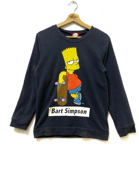 Other Designers Japanese Brand - The Simpsons Big Logo Sweatshirt Navy