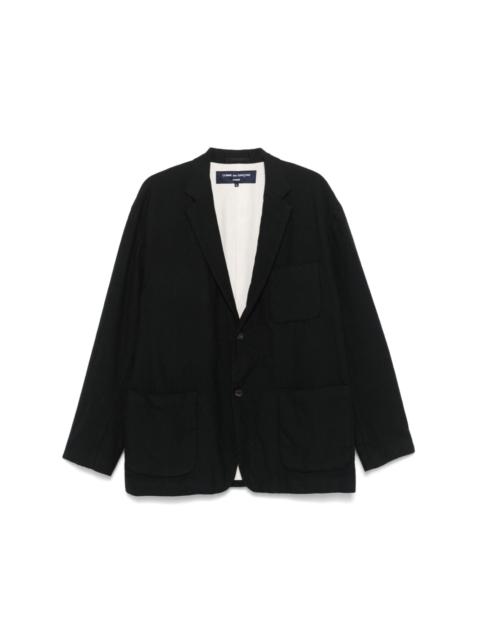 boiled-wool blazer