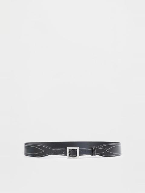 Ann Demeulemeester Geka Cowboy Stiched Belt