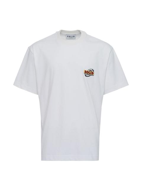 SOLID HOMME Rainbow Cake Print Tee