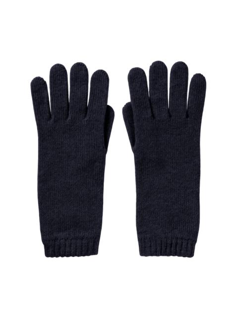 Johnstons of Elgin Women's Cashmere Navy Gloves