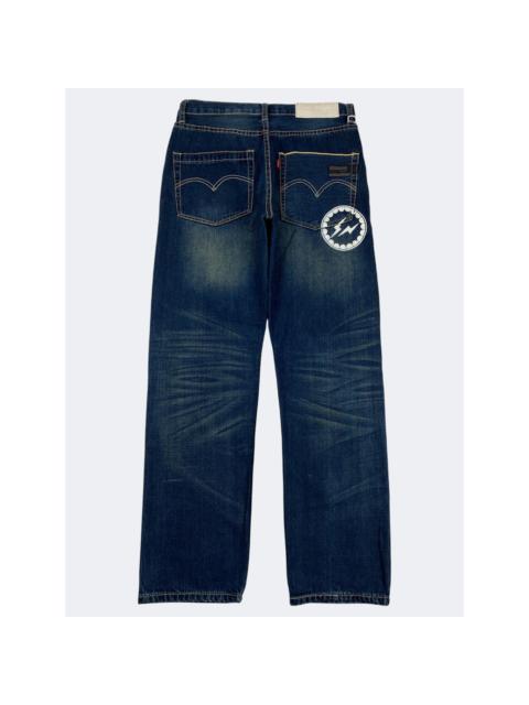 Levi's Fenom u.e. Navy Disco Decoration 505 Denim Jeans