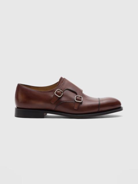 Church's Bleached Calfskin Monk Strap