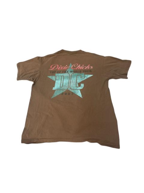 Other Designers Band Tees - Distressed 2000s Dixie Chicks Top of the World Tour T-Shirt