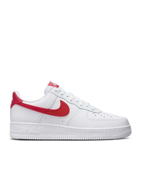 Nike AIR FORCE 1 '07 'WHITE FIRE RED'