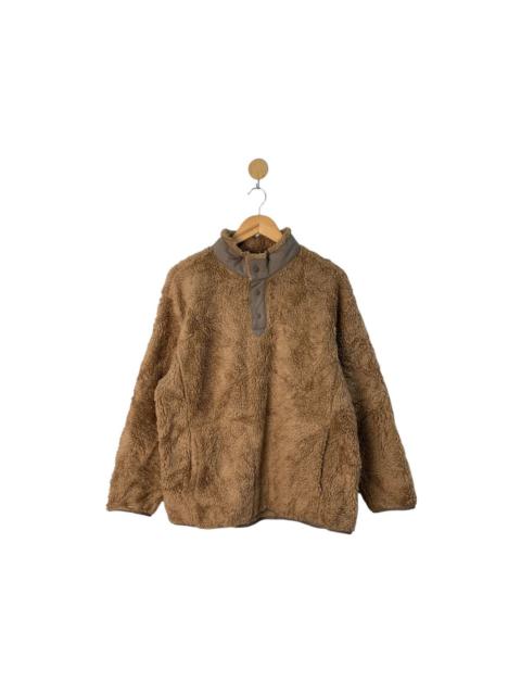 White Mountaineering White Mountaineering Uniqlo Fleece Jacket Brown
