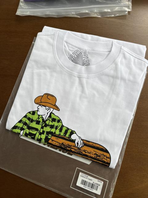 PALACE Palace Saddle Up Tee FW22 White