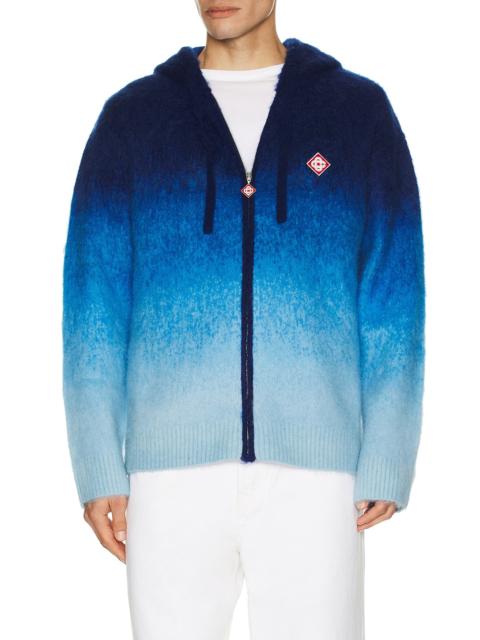 CASABLANCA Gradient Mohair Hoodie