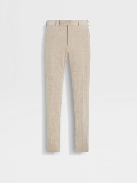 ZEGNA LIGHT TAUPE CASHCO PANTS