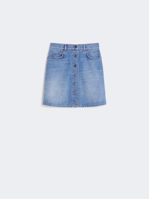 WEEKEND Max Mara Authentic denim mini skirt - NAVY