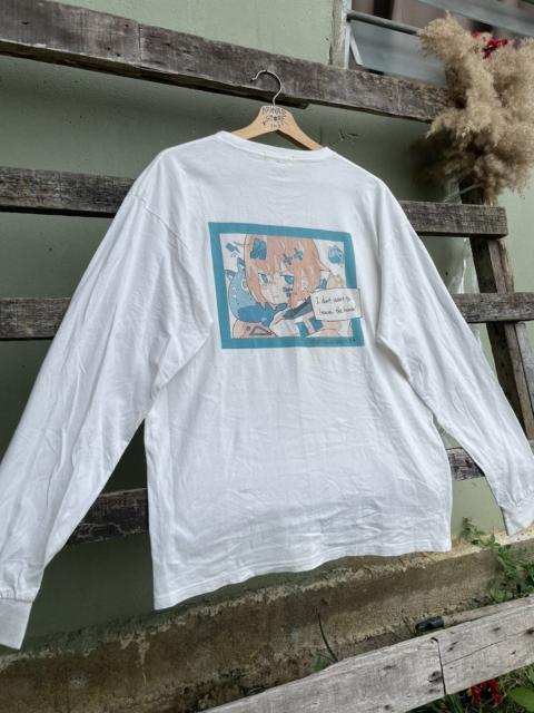 Other Designers Aaa - Vintage Anime Haru Illustration Big Logo Long sleeve Tee