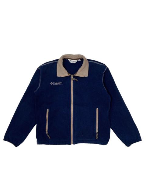Other Designers Vintage Columbia Fleece Zipper Jacket