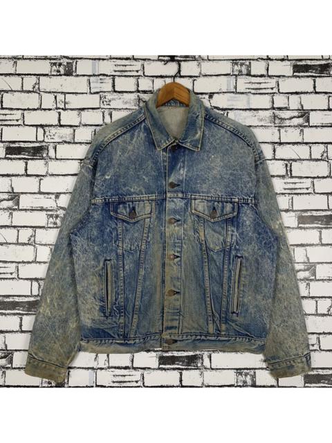 Other Designers Vintage Learn to Fly Denim Blue Jean Jacket