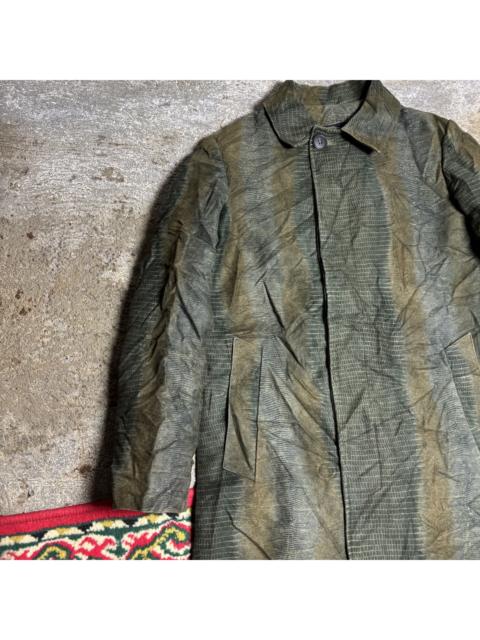 A.P.C. A.p.c  coat crocodile patern