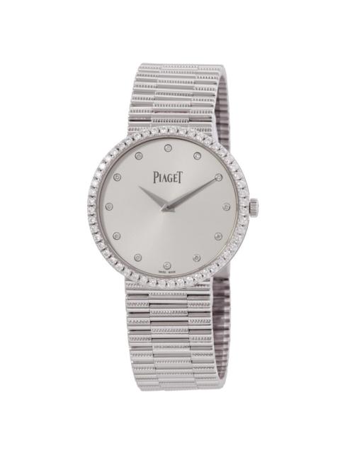 Piaget Piaget Traditional Silver Dial 18K White Gold Ladies Watch GOA37045