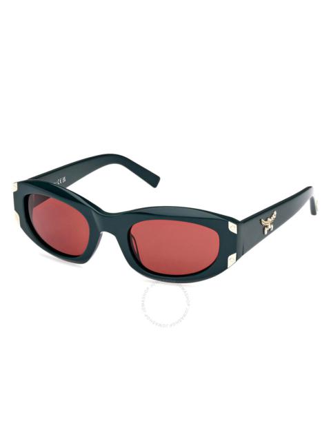 MCM MCM Bordeaux Oval Ladies Sunglasses MW0006 96S 53