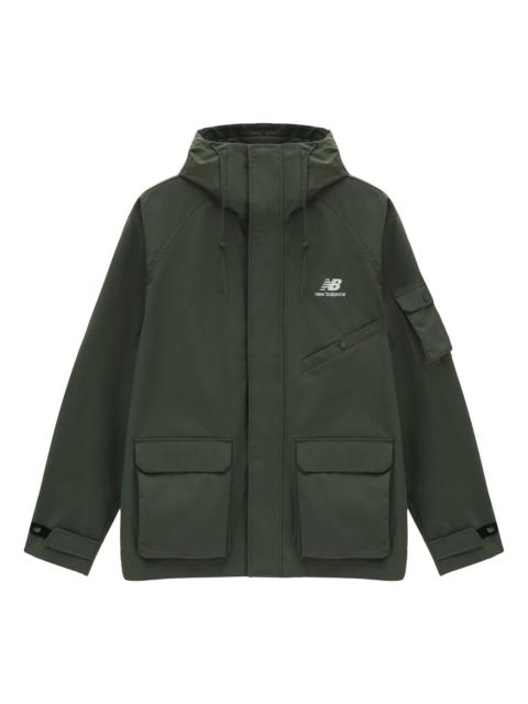 New Balance New Balance Trend Hooded Jacket 'Military Green' AMJ31320-DON